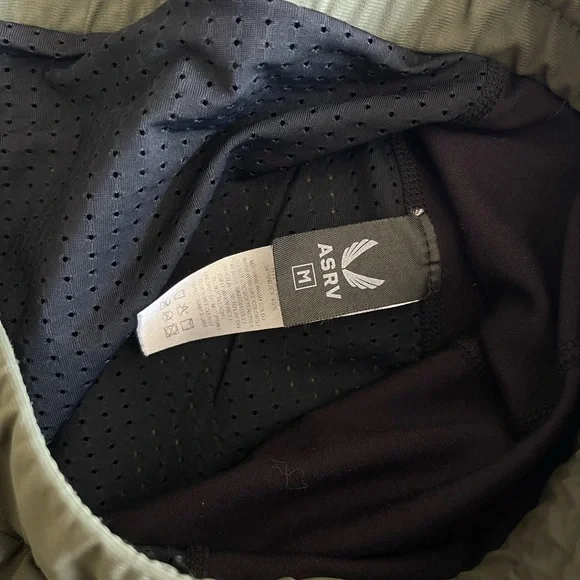 ASRV Men's Dark Green Athletic Shorts - Picture 5 of 9